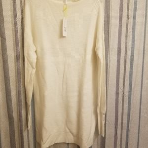 White long sweater/Dress/Tunic top